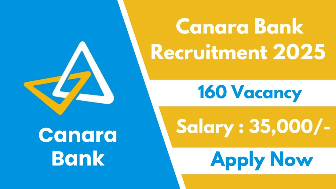 Canara Bank Recruitment 2025