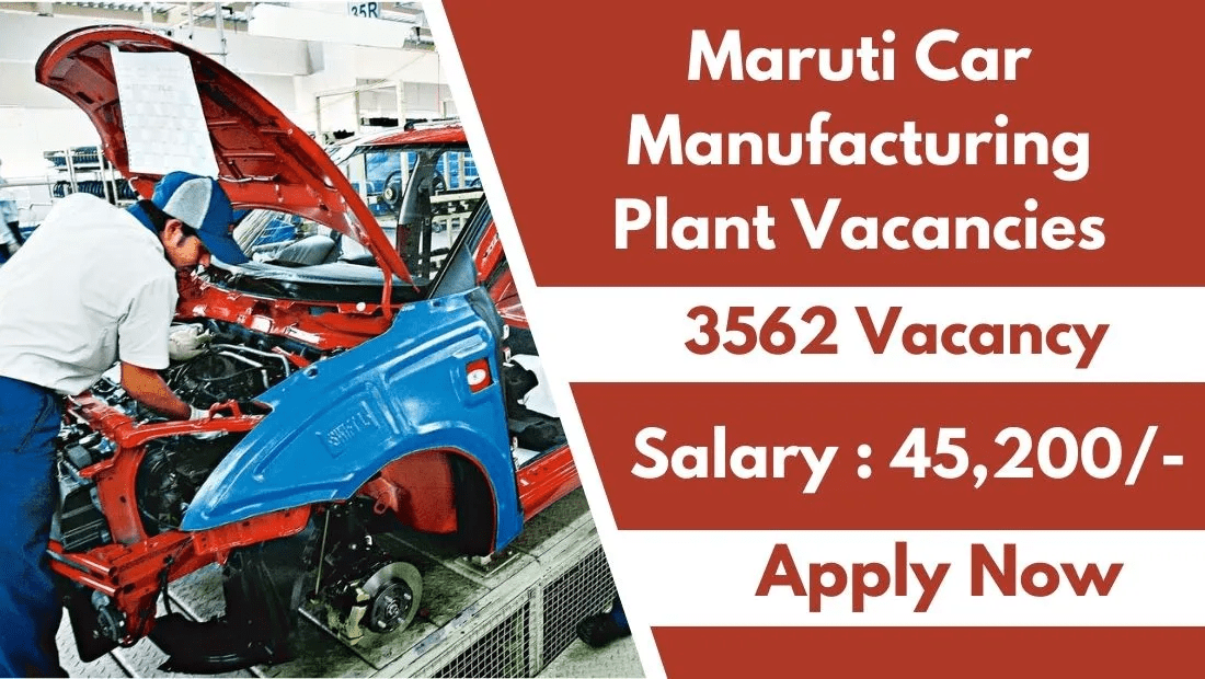 Maruti Car Manufacturing Plant