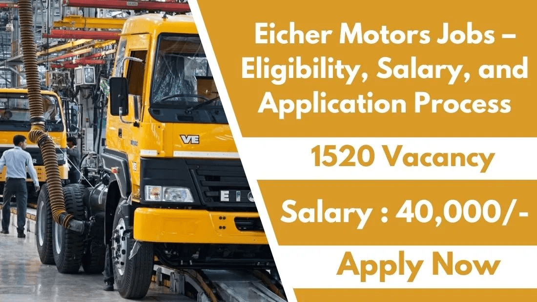 Eicher Motors Jobs
