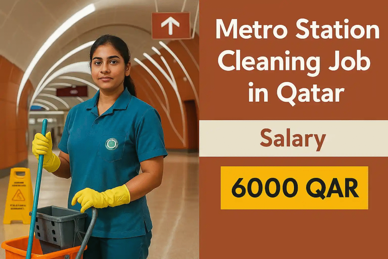 How to Secure a Metro Station Cleaning Job in Qatar